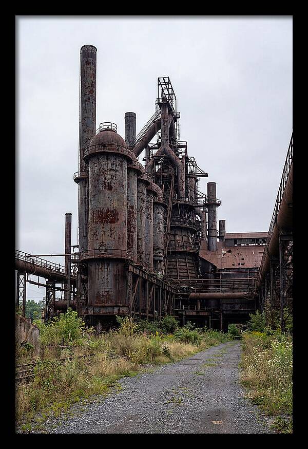 Abandoned Steel Mill Ruins