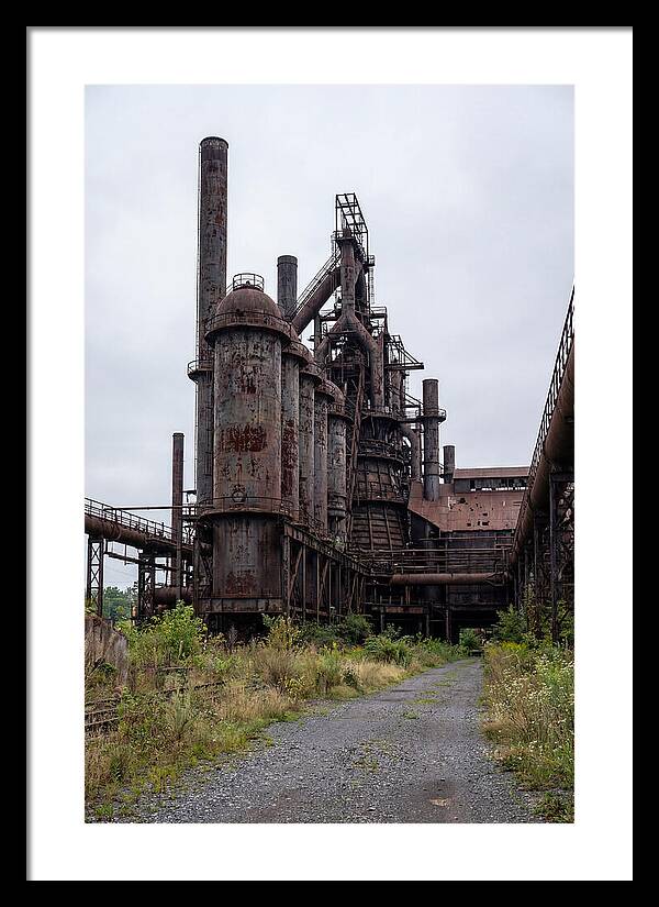 Abandoned Steel Mill Ruins