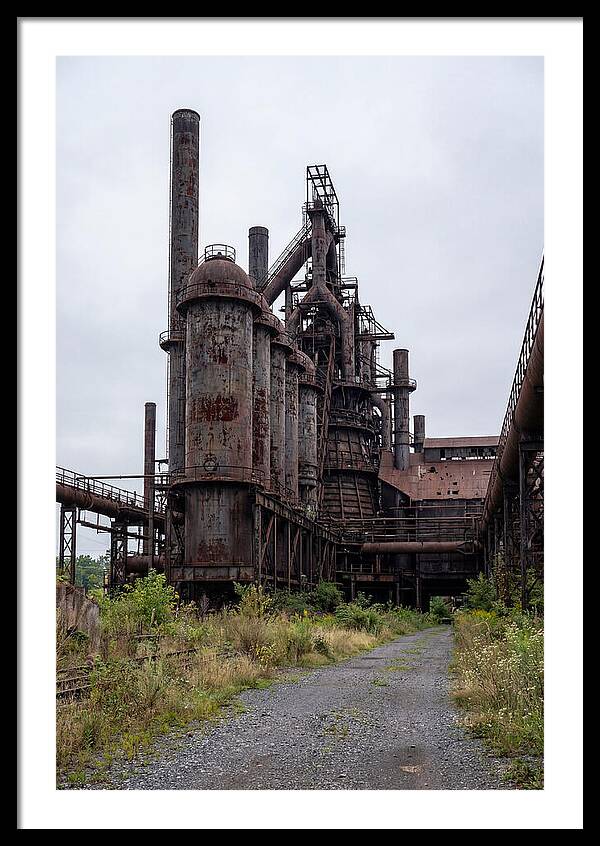 Abandoned Steel Mill Ruins