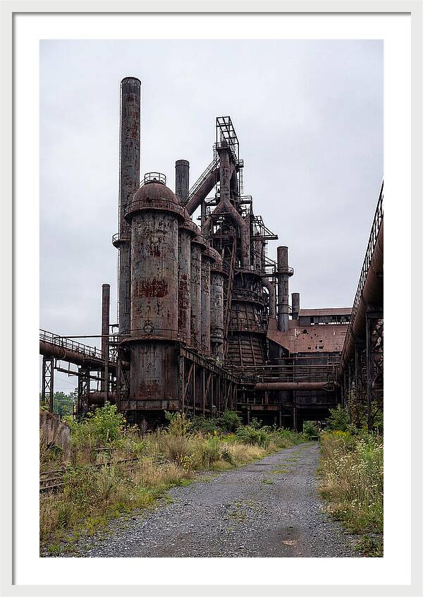 Abandoned Steel Mill Ruins