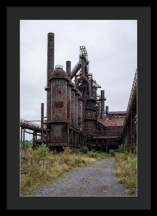 Abandoned Steel Mill Ruins