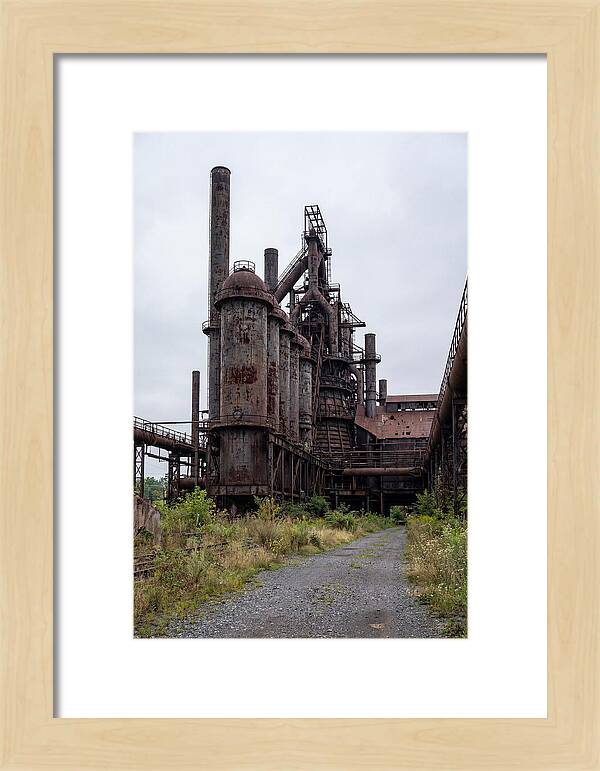 Abandoned Steel Mill Ruins