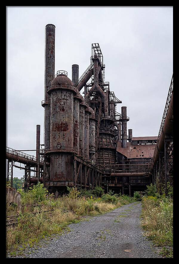 Abandoned Steel Mill Ruins