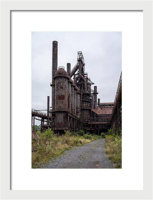 Abandoned Steel Mill Ruins