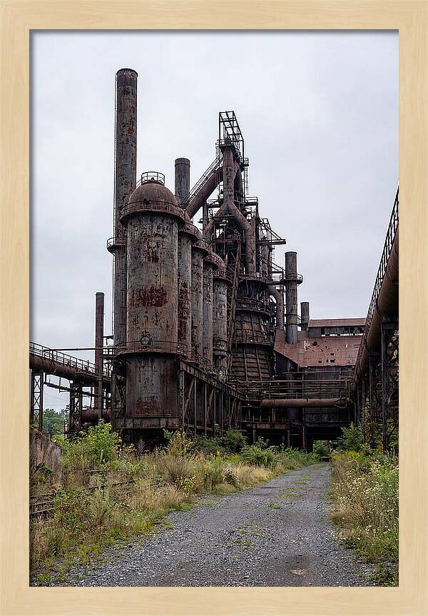 Abandoned Steel Mill Ruins