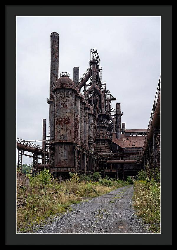 Abandoned Steel Mill Ruins