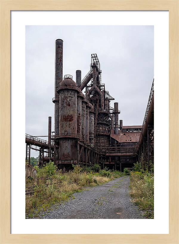 Abandoned Steel Mill Ruins