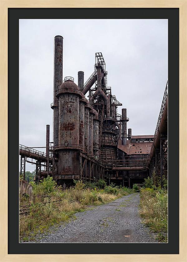 Abandoned Steel Mill Ruins