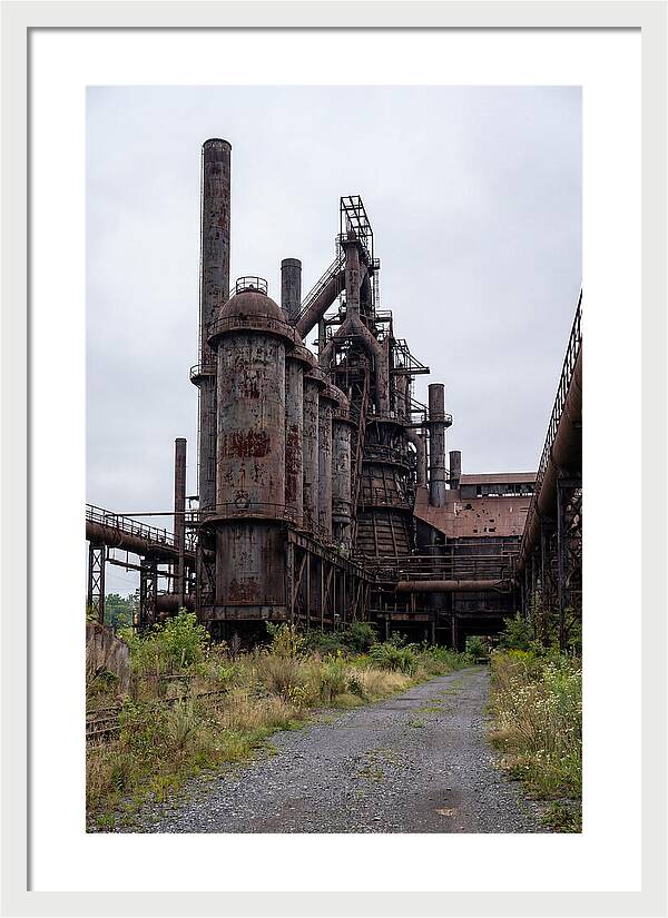 Abandoned Steel Mill Ruins