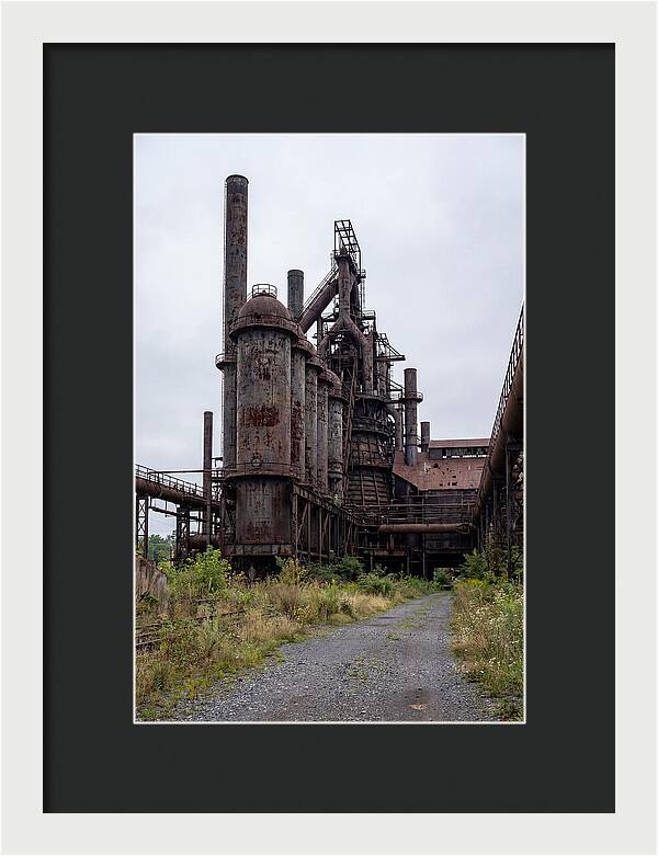 Abandoned Steel Mill Ruins