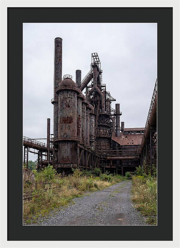 Abandoned Steel Mill Ruins