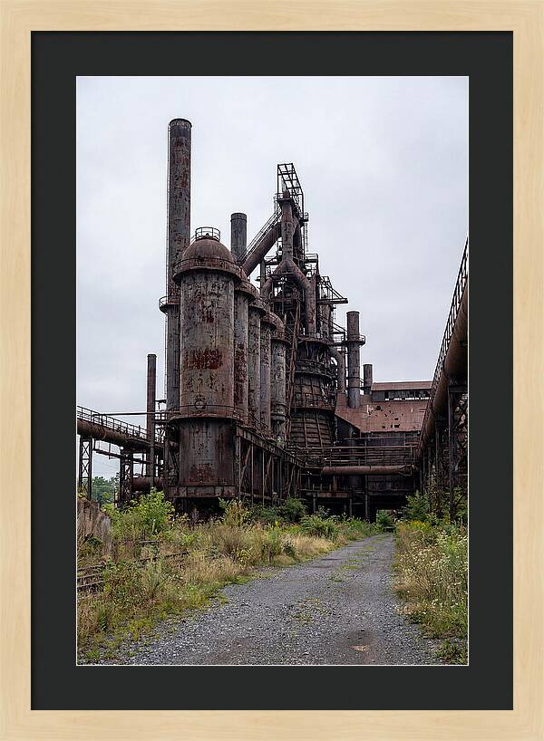 Abandoned Steel Mill Ruins