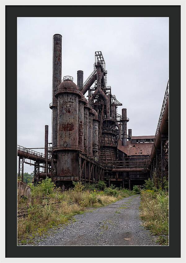 Abandoned Steel Mill Ruins