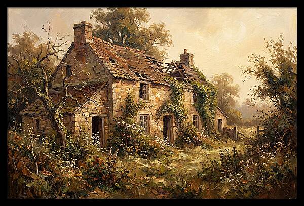 Abandoned Stone Farmhouse