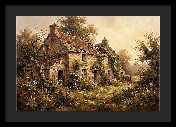 Abandoned Stone Farmhouse