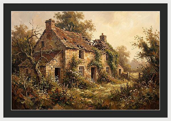 Abandoned Stone Farmhouse