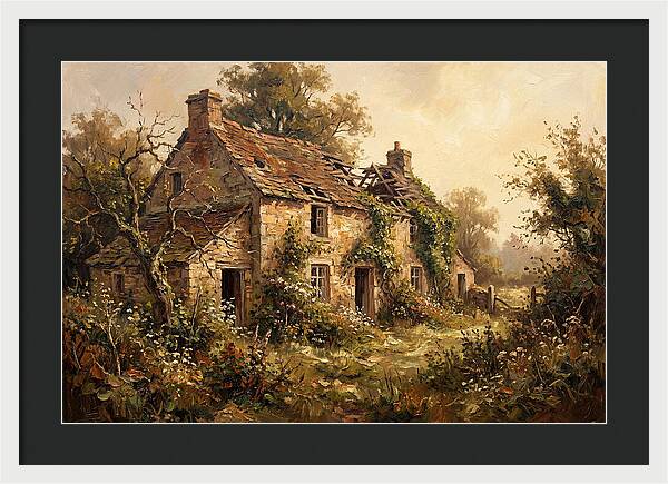 Abandoned Stone Farmhouse