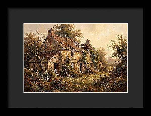 Abandoned Stone Farmhouse