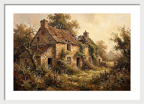 Abandoned Stone Farmhouse