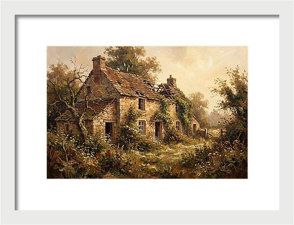 Abandoned Stone Farmhouse
