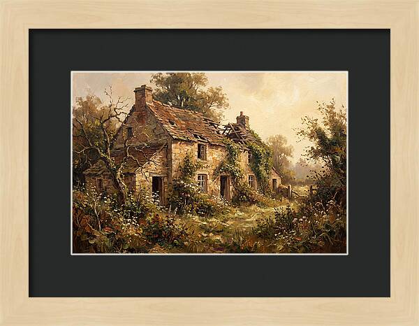 Abandoned Stone Farmhouse