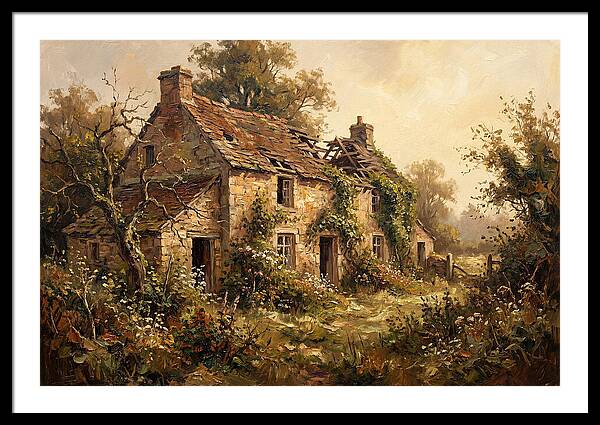 Abandoned Stone Farmhouse