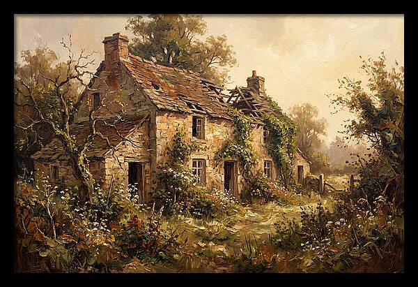 Abandoned Stone Farmhouse
