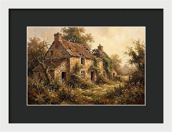 Abandoned Stone Farmhouse