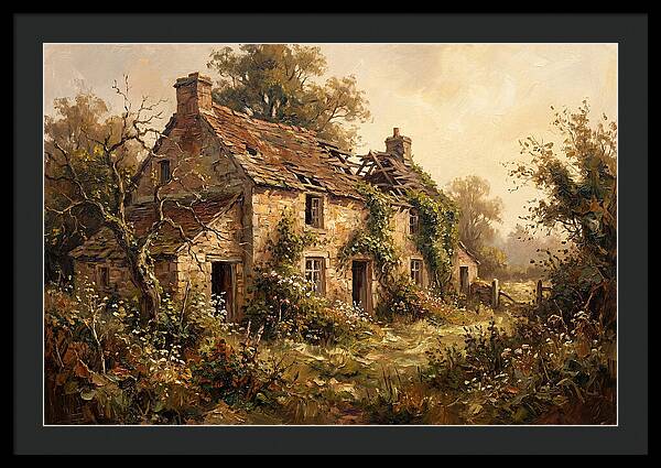 Abandoned Stone Farmhouse