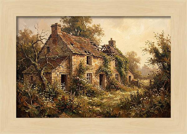 Abandoned Stone Farmhouse
