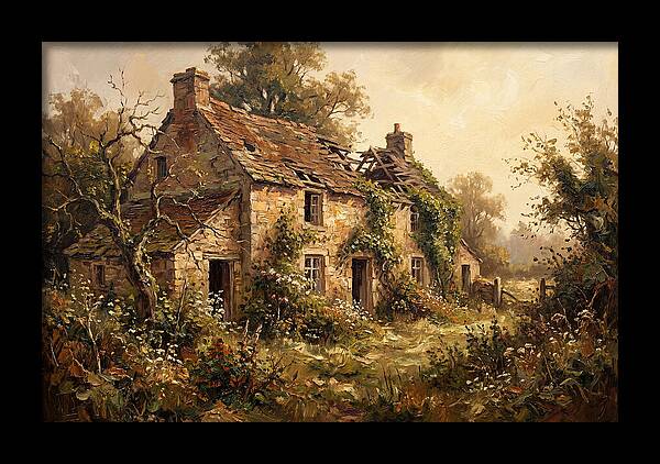Abandoned Stone Farmhouse