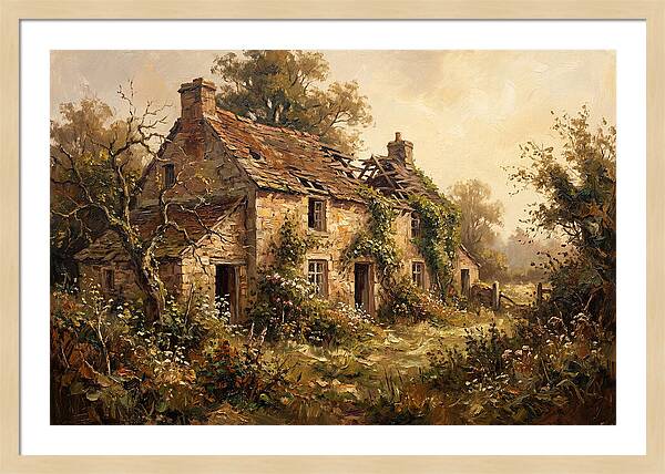 Abandoned Stone Farmhouse