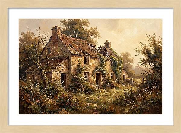Abandoned Stone Farmhouse