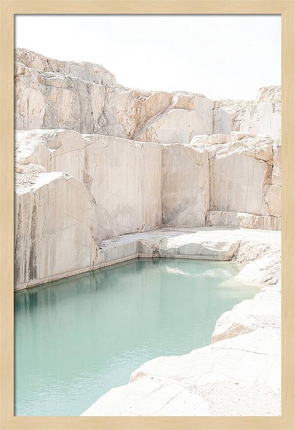 Abandoned Stone Quarry Oasis