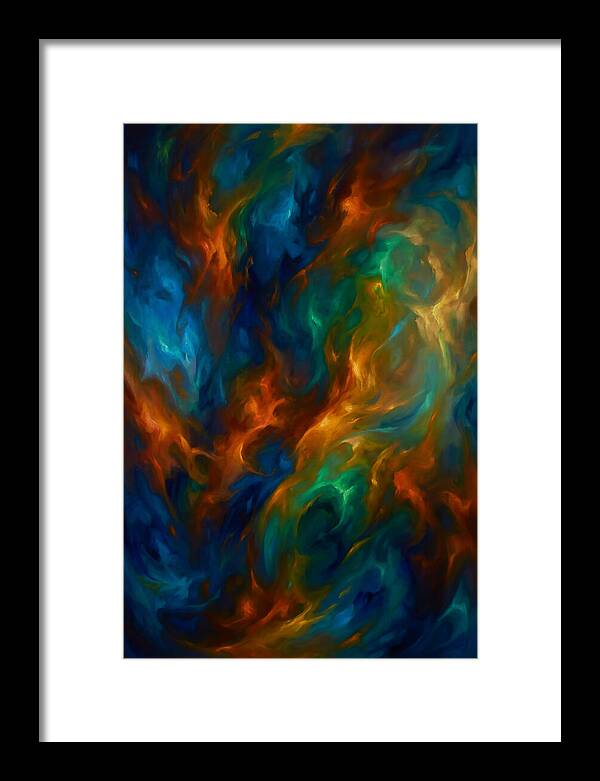 Abstract Colorful Swirls