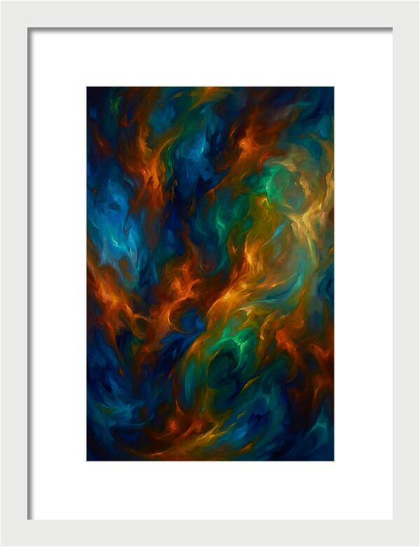 Abstract Colorful Swirls
