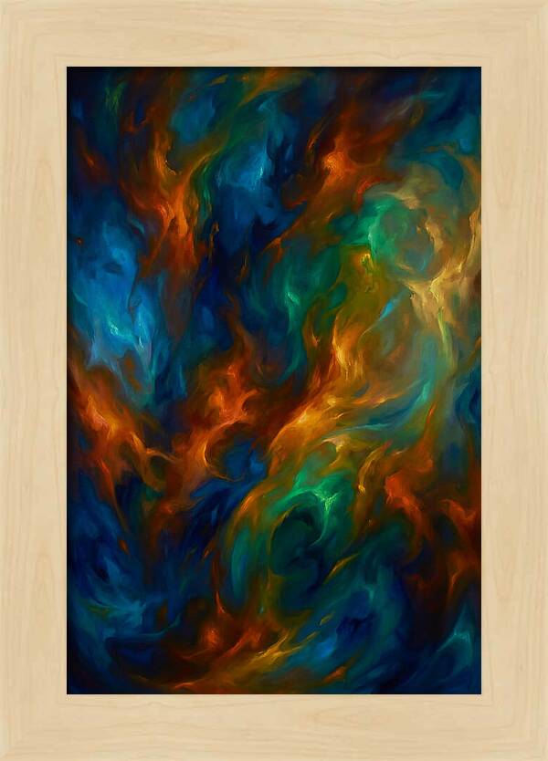 Abstract Colorful Swirls