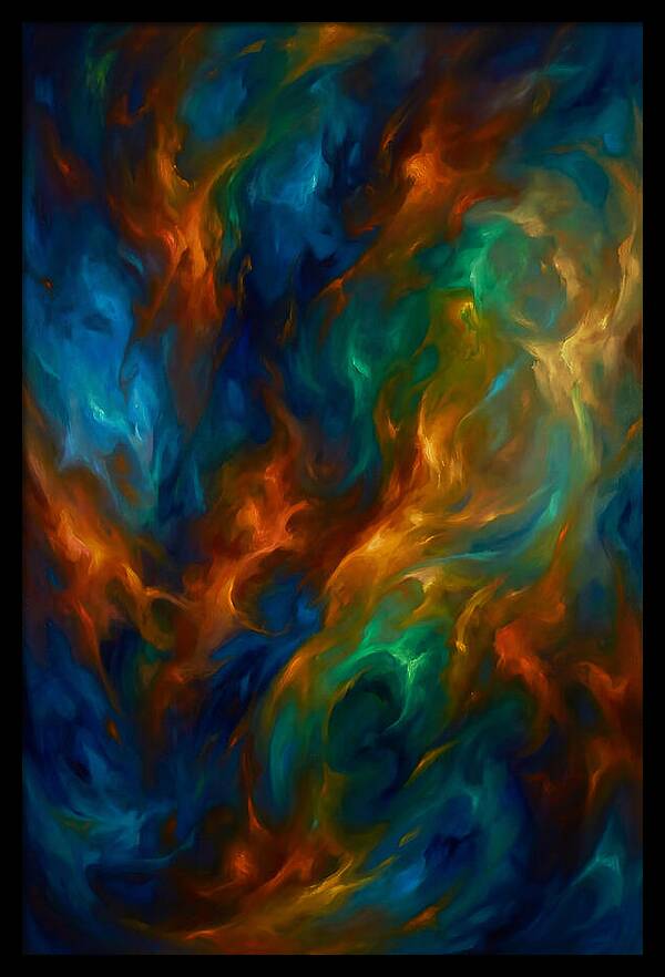 Abstract Colorful Swirls