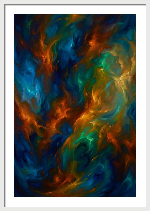 Abstract Colorful Swirls