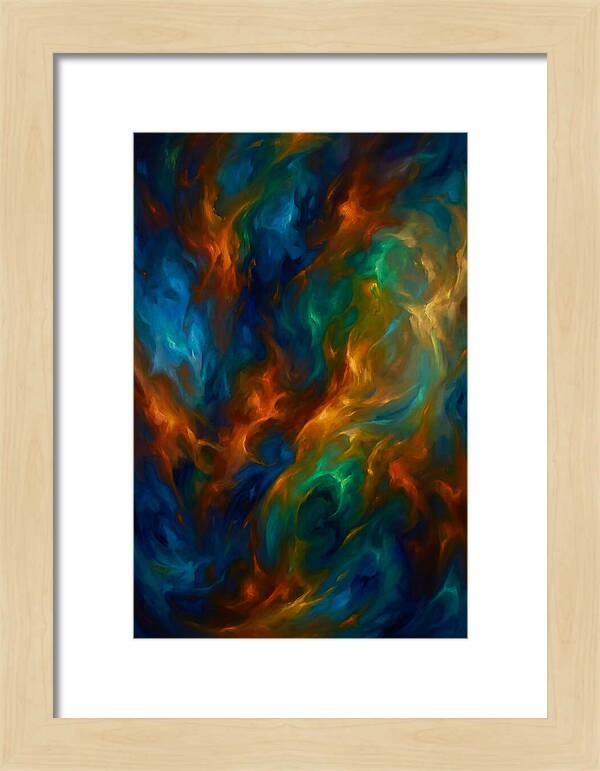 Abstract Colorful Swirls