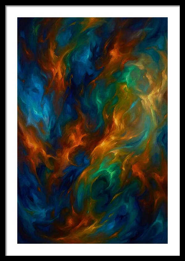 Abstract Colorful Swirls
