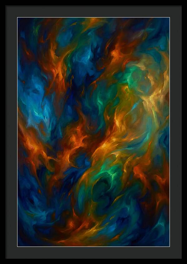 Abstract Colorful Swirls