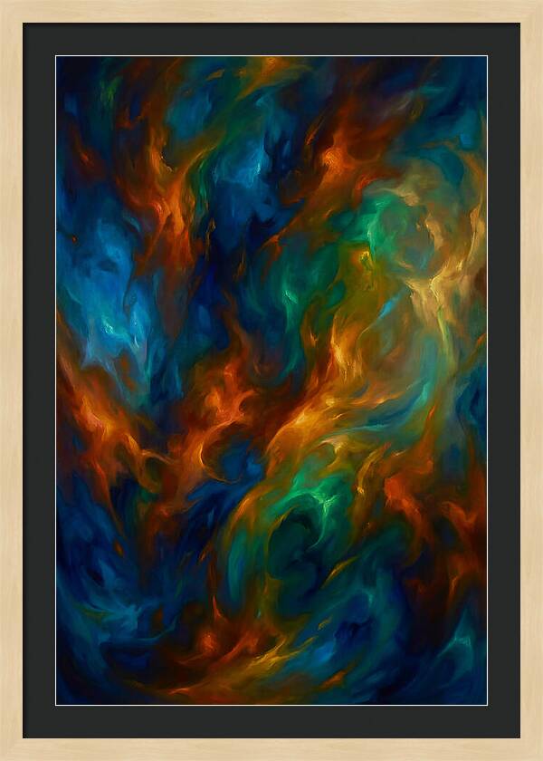 Abstract Colorful Swirls