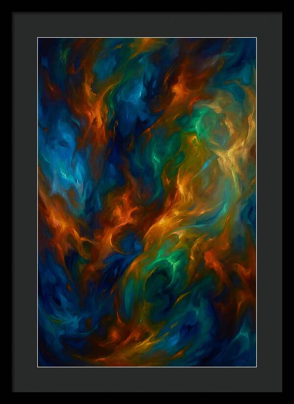 Abstract Colorful Swirls