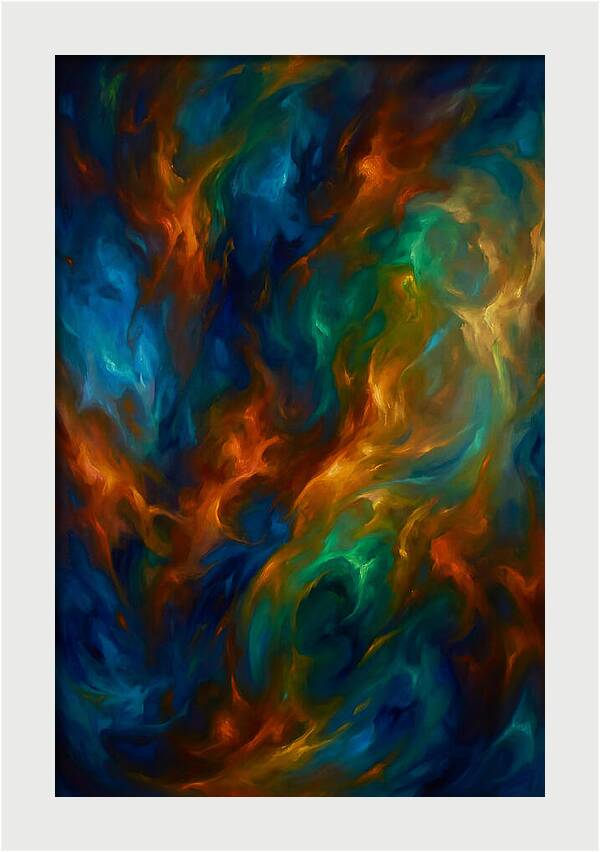 Abstract Colorful Swirls