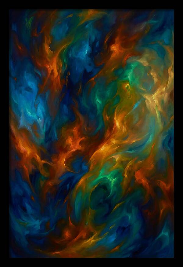Abstract Colorful Swirls