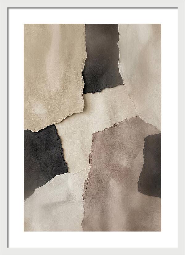 Abstract Composition With Torn Edges