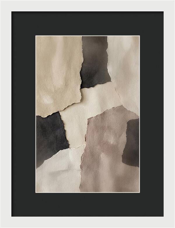 Abstract Composition With Torn Edges
