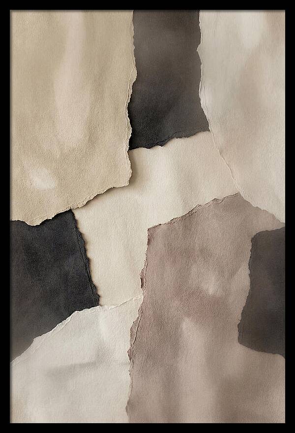 Abstract Composition With Torn Edges