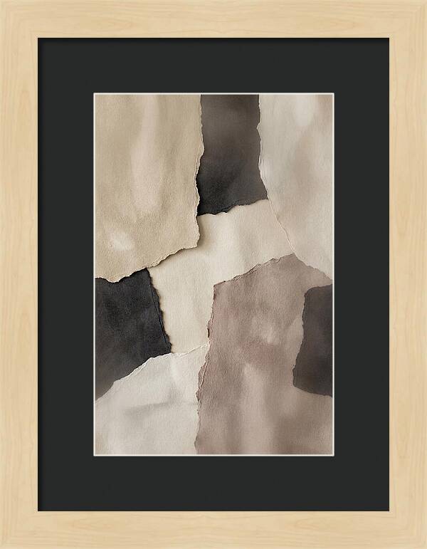 Abstract Composition With Torn Edges